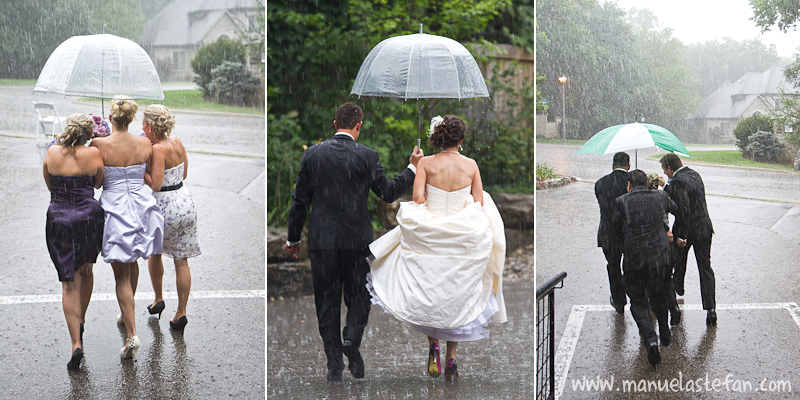 Wedding photos in the rain 01 Wedding photos in the rain 01