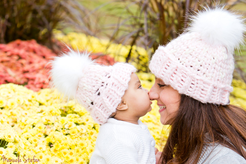 Mother daughter portrait