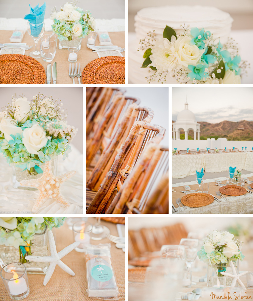Destination wedding details Costa Rica