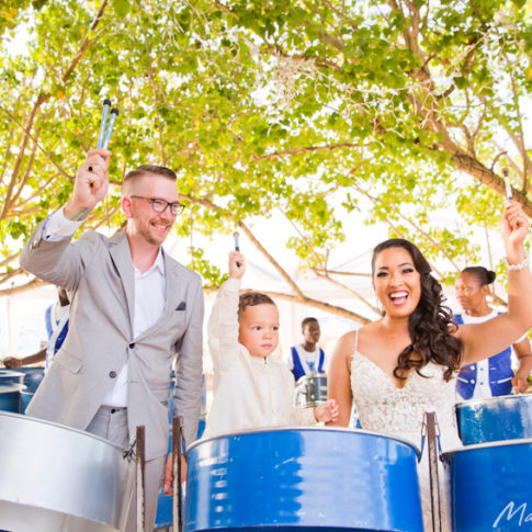 Borghinvilla Jamaica wedding couple